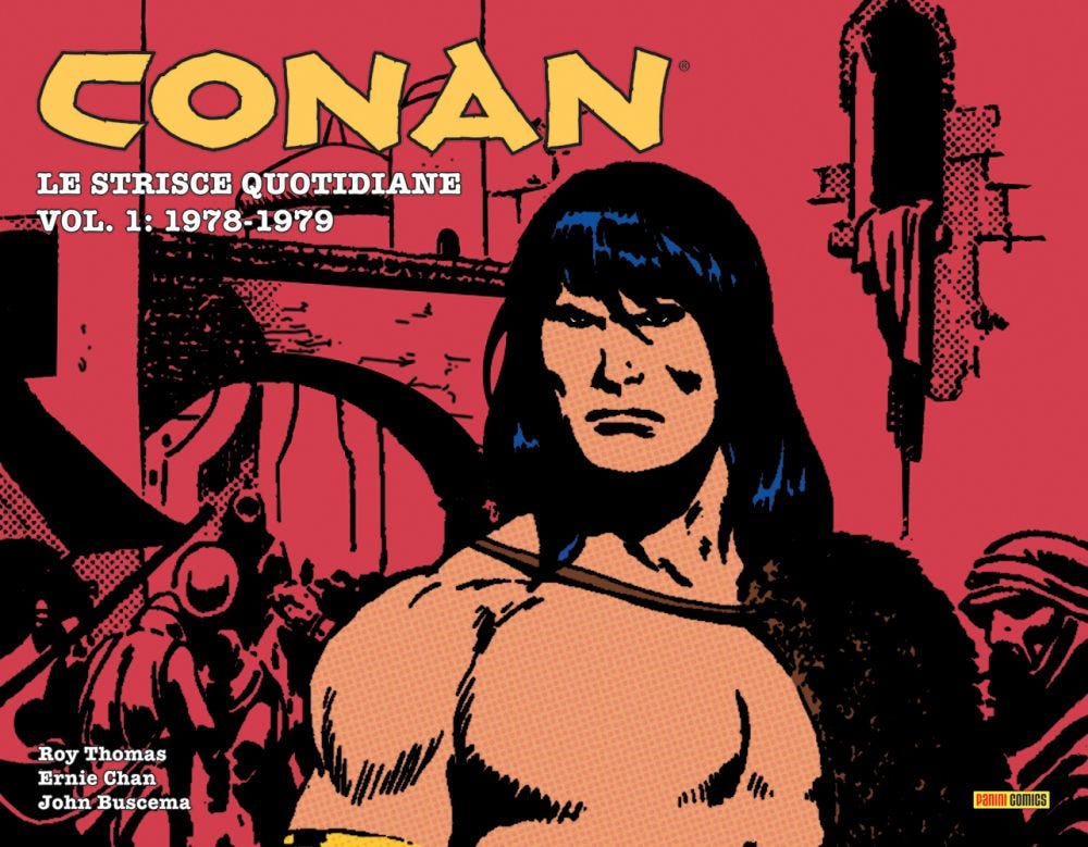 Copertina fumetto CONAN