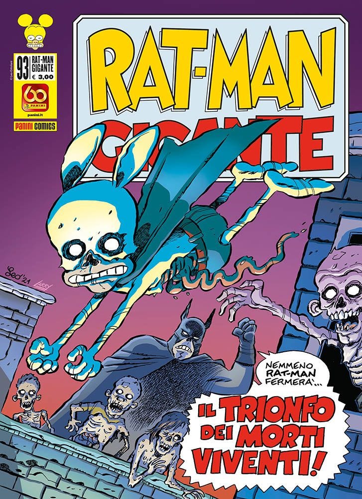 Copertina fumetto RAT-MAN GIGANTE vol. 93