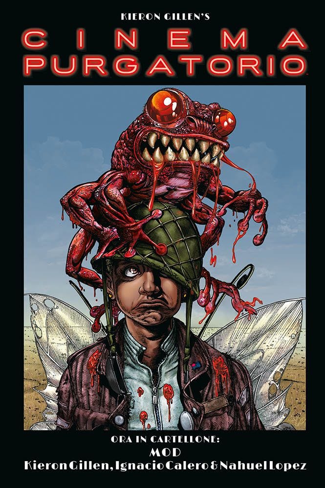 Copertina fumetto KIERON GILLEN'S CINEMA PURGATORIO