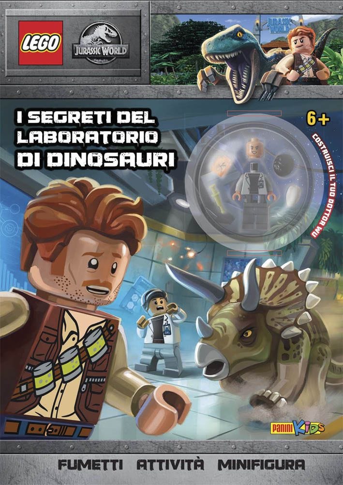 Copertina fumetto LEGO® JURASSIC WORLD