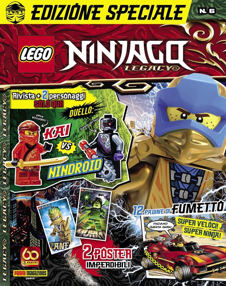 Copertina fumetto LEGO® NINJAGO LEGACY