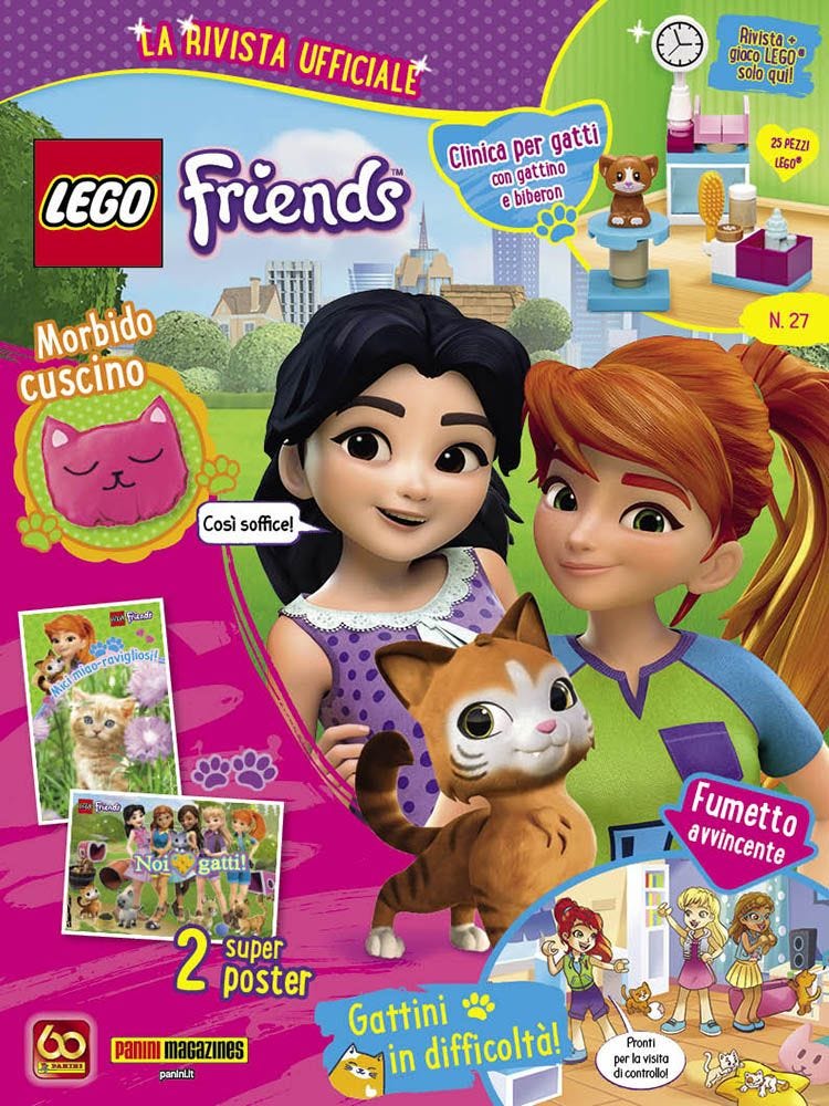 Copertina fumetto LEGO® FRIENDS MAGAZINE vol. 27