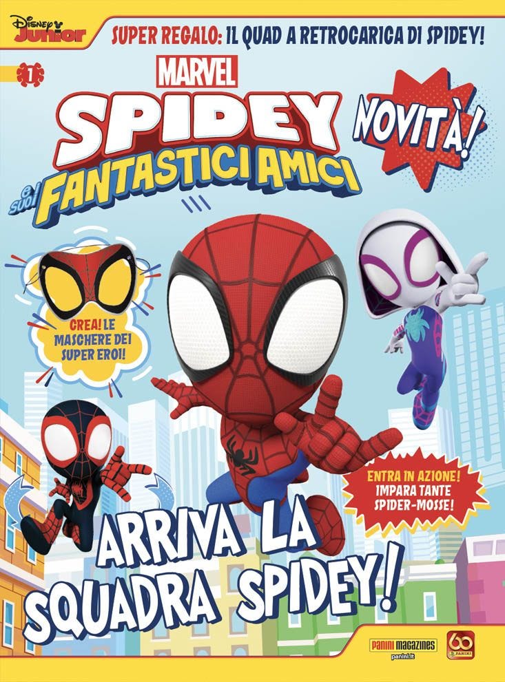 Copertina fumetto SPIDEY & I SUOI FANTASTICI AMICI vol. 1
