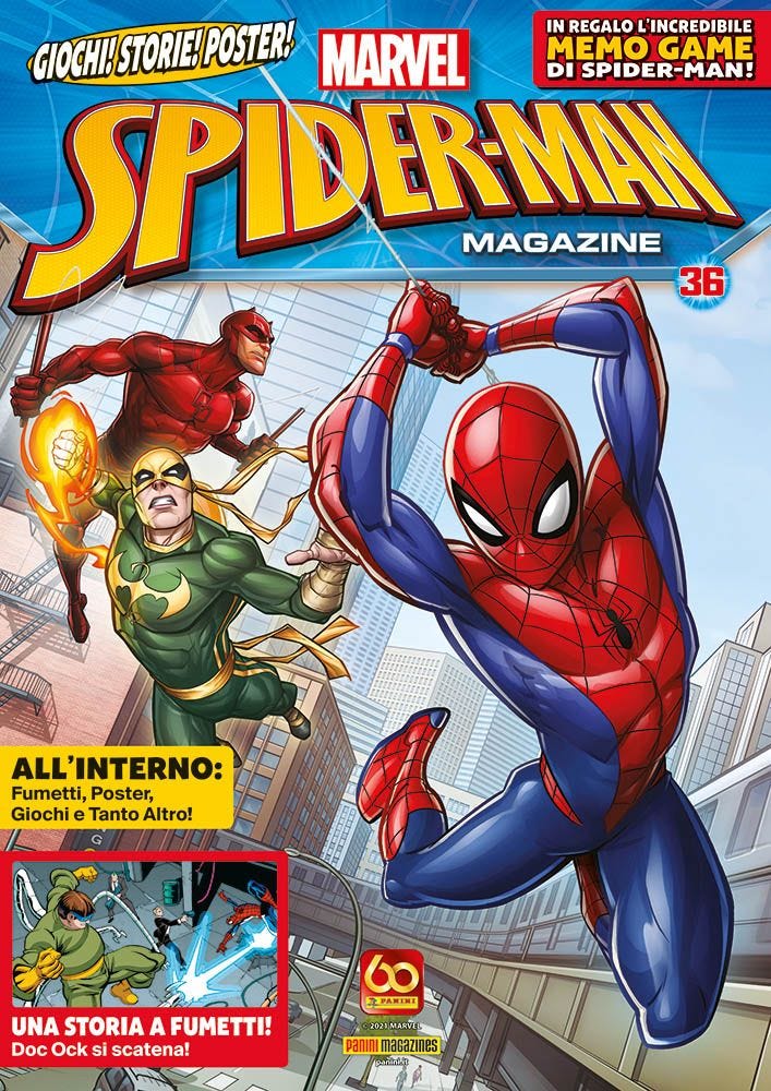 Copertina fumetto SPIDER-MAN MAGAZINE vol. 36