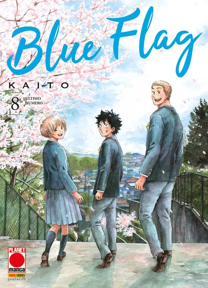 Copertina fumetto BLUE FLAG vol. 8