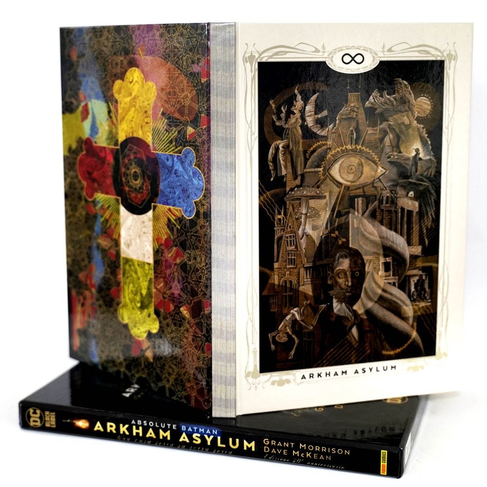 Dettaglio fumetto ARKHAM ASYLUM