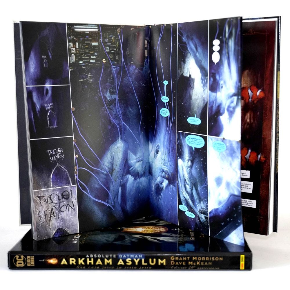 Dettaglio fumetto ARKHAM ASYLUM