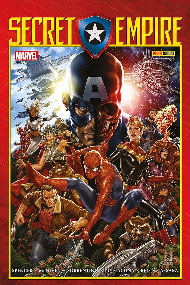 Copertina fumetto SECRET EMPIRE