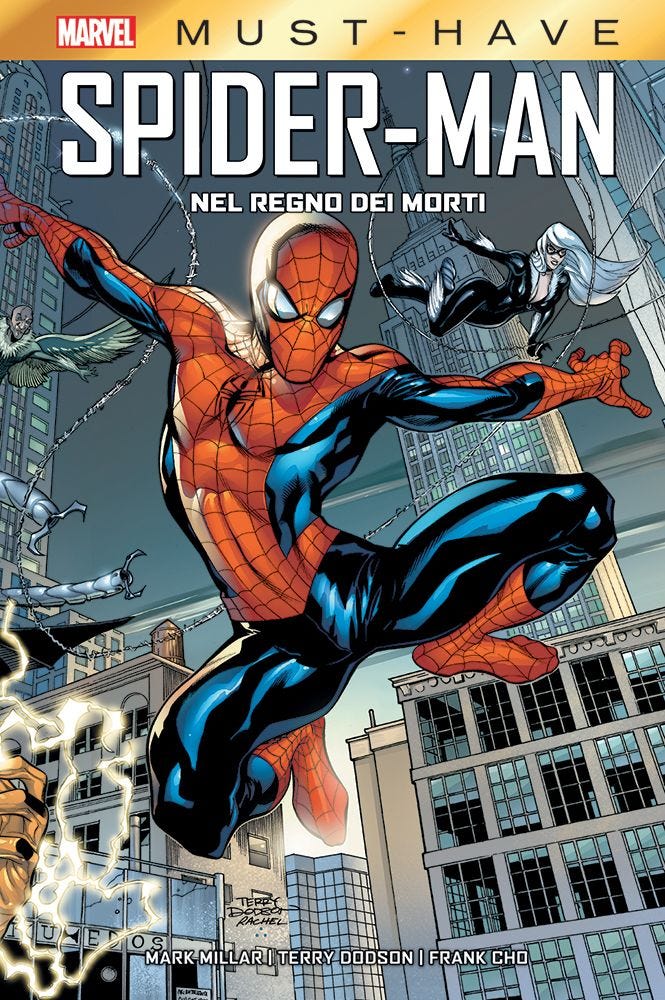 Copertina fumetto SPIDER-MAN