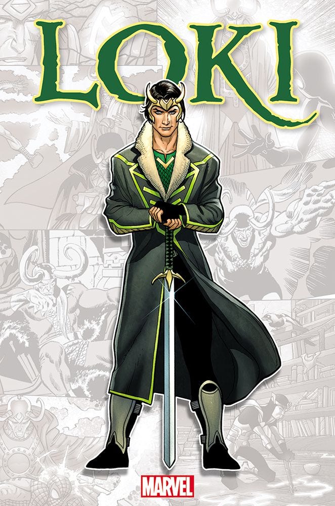 Copertina fumetto LOKI