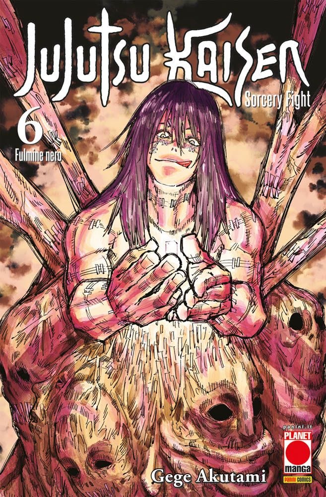 Copertina fumetto JUJUTSU KAISEN - SORCERY FIGHT vol. 6