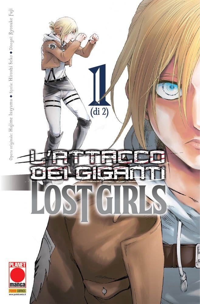 Copertina fumetto L'ATTACCO DEI GIGANTI: LOST GIRLS vol. 1