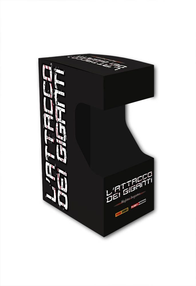 Copertina fumetto L'ATTACCO DEI GIGANTI