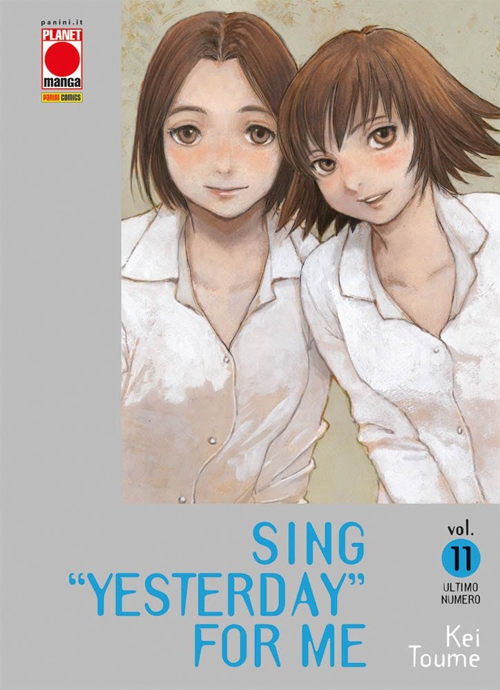 Copertina fumetto SING "YESTERDAY" FOR ME vol. 11