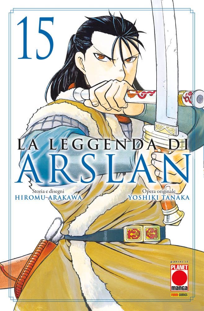 Copertina fumetto LA LEGGENDA DI ARSLAN vol. 15