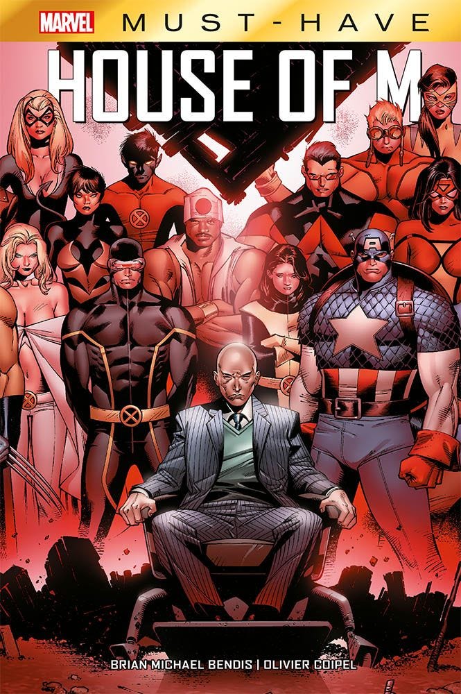 Copertina fumetto HOUSE OF M