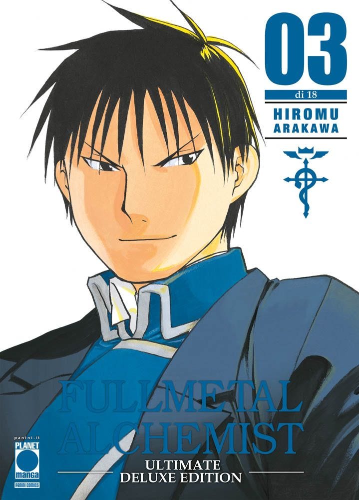 Copertina fumetto FULLMETAL ALCHEMIST ULTIMATE DELUXE EDITION vol. 3