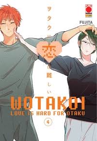 Copertina fumetto WOTAKOI - LOVE IS HARD FOR OTAKU vol. 4