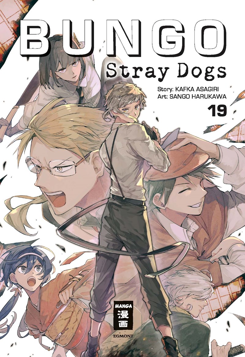 Copertina fumetto BUNGO STRAY DOGS vol. 19