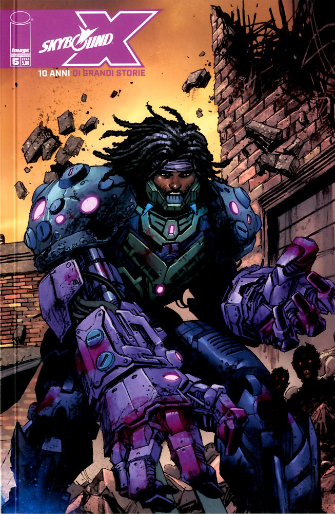 Copertina fumetto SKYBOUND X vol. 5