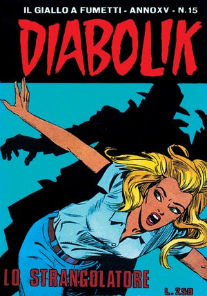 Copertina fumetto DIABOLIK vol. 15