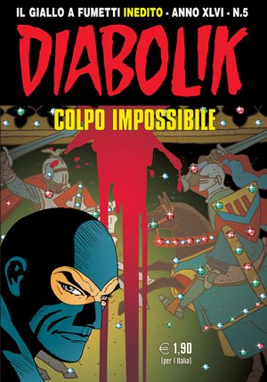 Copertina fumetto DIABOLIK vol. 5