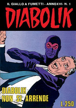 Copertina fumetto DIABOLIK vol. 1