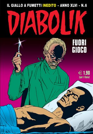 Copertina fumetto DIABOLIK vol. 6