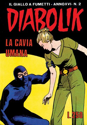 Copertina fumetto DIABOLIK vol. 2