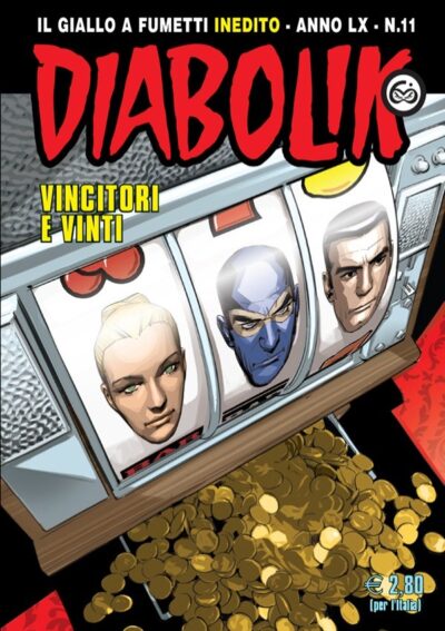 Copertina fumetto DIABOLIK vol. 11