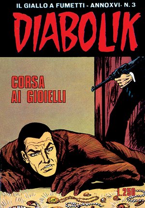 Copertina fumetto DIABOLIK vol. 3
