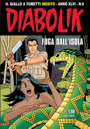 Copertina fumetto DIABOLIK vol. 9