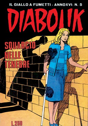 Copertina fumetto DIABOLIK vol. 5