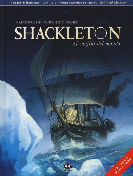 Copertina fumetto SHACKLETON