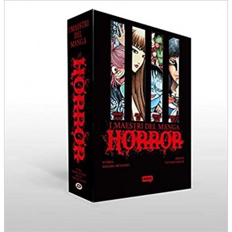 Copertina fumetto I MAESTRI DEL MANGA HORROR
