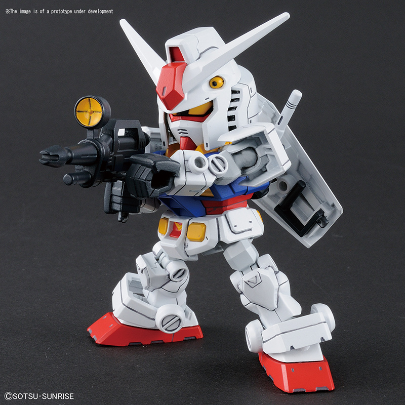 SD CROSS SILH.RX-78-2 & CRS FRAME
