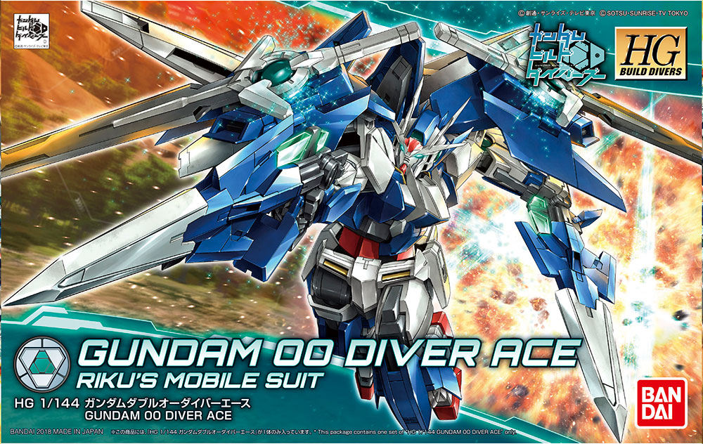 HGBD GUNDAM 00 DIVER ACE 1/144