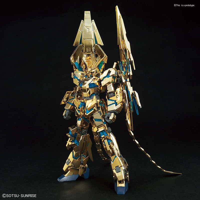 HGUC GUNDAM PHENEX DESTR NAR GOLD