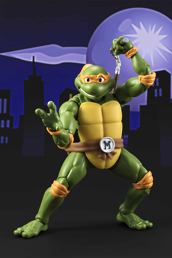TEENAGE MUTANT NINJA TURTLES MICHELANGELO FIGUARTS WEB EX