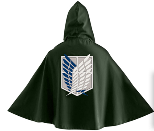 ATTACK ON TITAN OFFICIAL GREEN CAPE