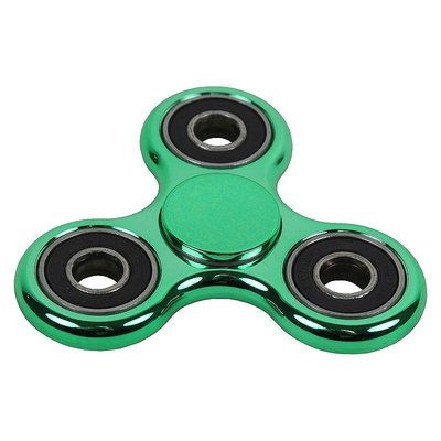 FIDGET SPINNER METALLIC VERDE
