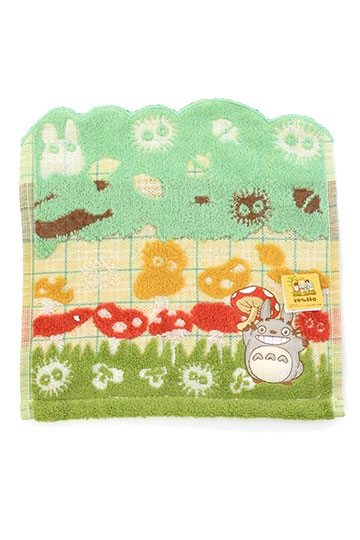 MY NEIGHBOR TOTORO MINI TOWEL GRASS