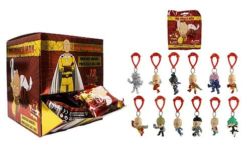 ONE PUNCH MAN SET KEYCHAINS 24 PZ