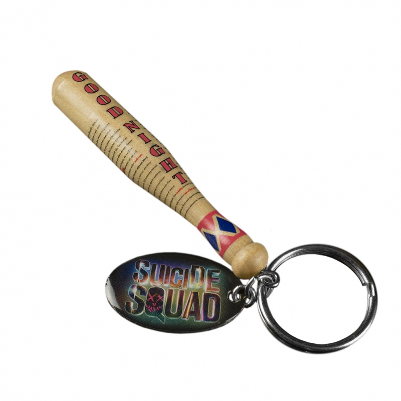 SS HARLEY QUINN BAT KEYCHAIN