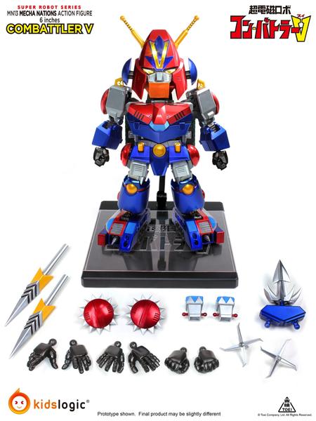 COMBATTLER V MECHA NATIONS MN13