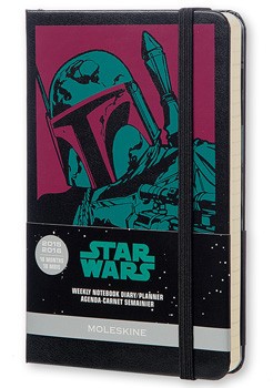 STAR WARS MOLESKINE BOBA FETT 18 ME