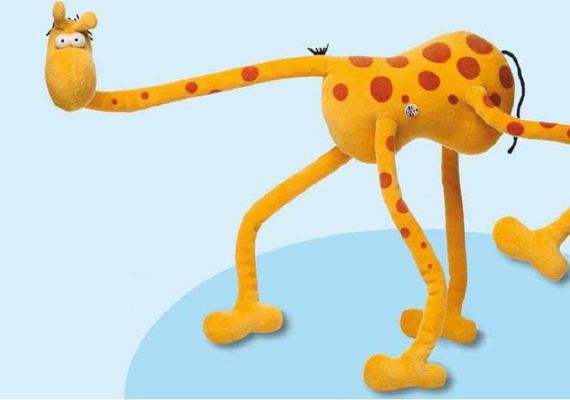MORDILLO GIRAFFA BIG SIZE PLUSH