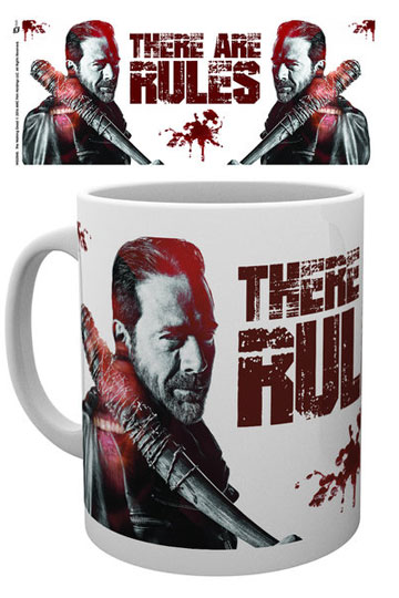 THE WALKING DEAD RULES MUG