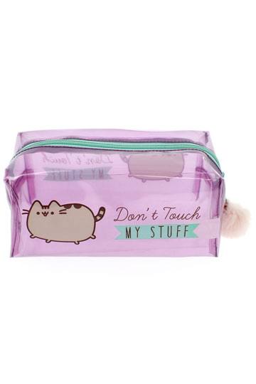 PUSHEEN PENCIL CASE DON'T TOUCH MY