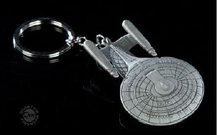 STAR TREK ENTERPRISE D KEYCHAIN